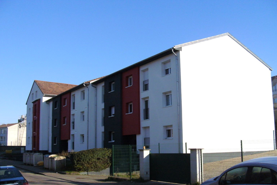Réhabilitation des logements Parking Erckman Chatrien