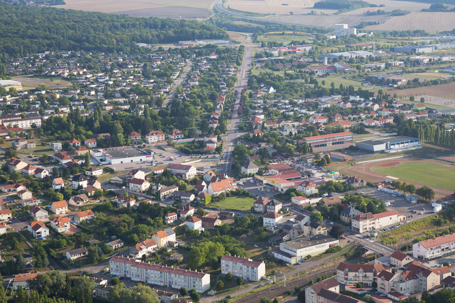 Vue générale de Faulquemont
