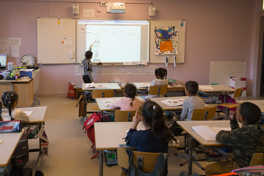 Tableau interactif dans une classe